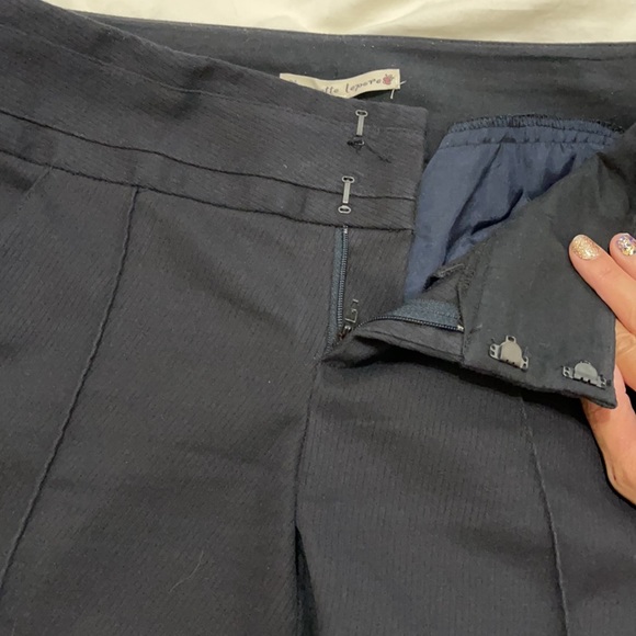 Nanette Lepore dark blue trouser pants size 2 - Picture 7 of 11